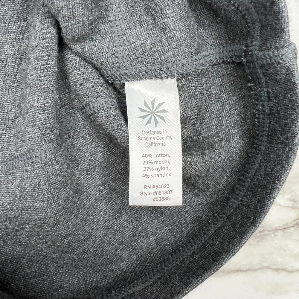 Athleta Strata Ponte A-Line Skirt charcoal Gray XS